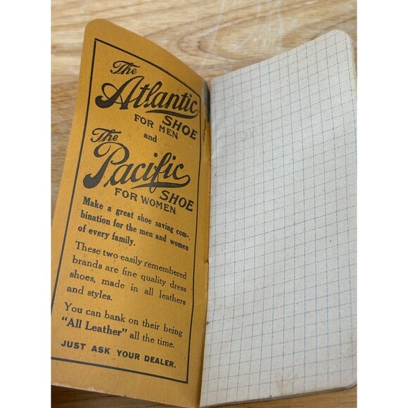 1940's Red Goose Shoe Friedman Shelby Shoes Advertising Notebook Ephemera - Picture 3 of 5